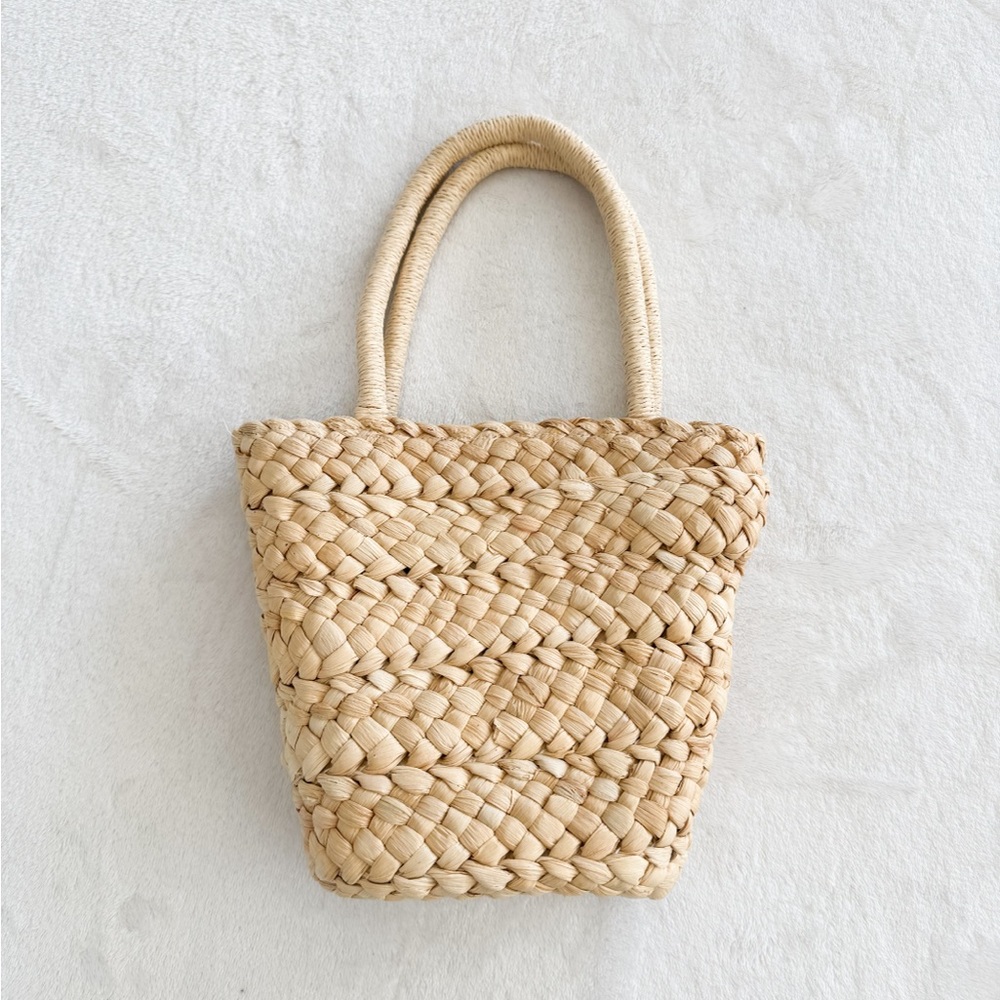 Rachel Zoe x Janie and Jack Kids Straw Bag Woven Mini Tote Beach Easter Spring